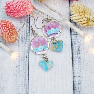 Kolczyki kryształki