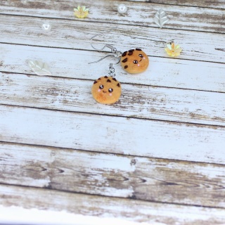 Kolczyki ciastka kawaii