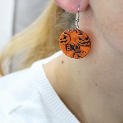 Kolczyki koła Halloween Kolczyki koła Halloween