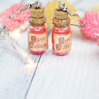 Kolczyki eliksir miłości