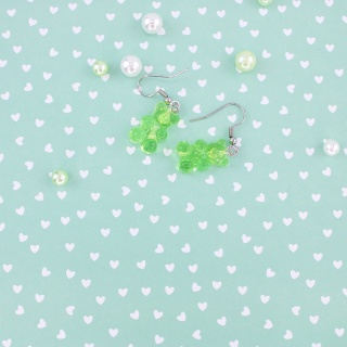 Kolczyki żelki misie