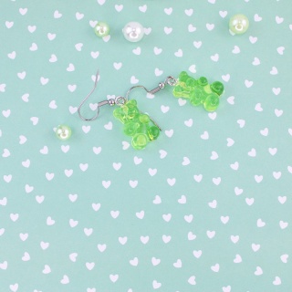 Kolczyki żelki misie