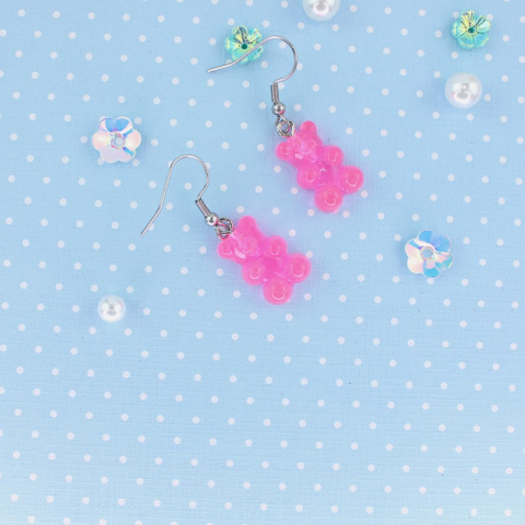 Kolczyki żelki misie