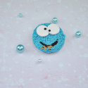 Broszka cookie monster