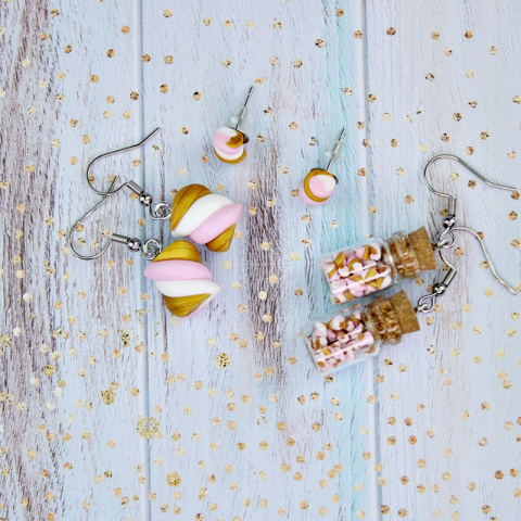 Kolczyki pianki Kolczyki pianki