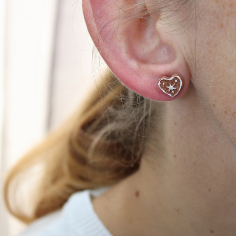 Sztyfty piernikowe serca