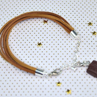 Bransoletka z czekoladą