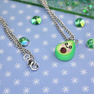 Naszyjnik awokado kawaii