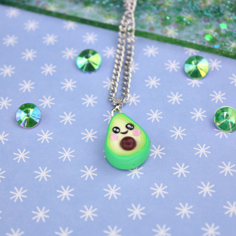 Naszyjnik awokado kawaii Naszyjnik awokado kawaii