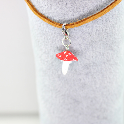 Zawieszka charms muchomor
