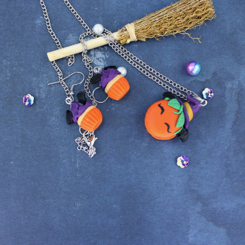 Naszyjnik stworek Halloween