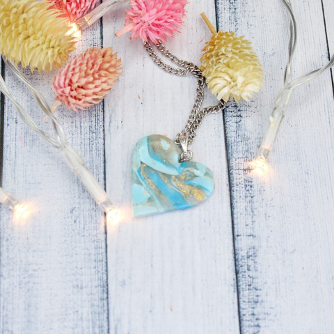 Naszyjnik walentynkowy