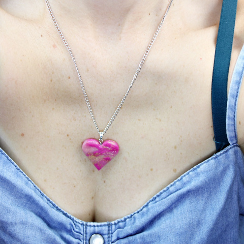 Naszyjnik walentynkowy Naszyjnik walentynkowy