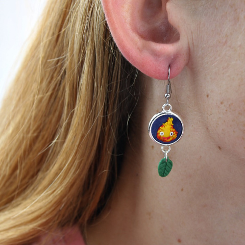 Kolczyki Calcifer Kolczyki Calcifer