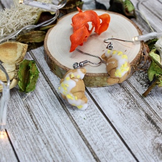 Kolczyki rogale marcińskie