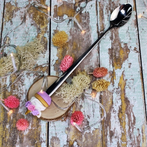 Łyżeczka do kawy Babeczka Unicorn