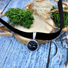 Naszyjnik choker kot