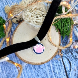 Naszyjnik choker łapka
