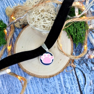Naszyjnik choker łapka