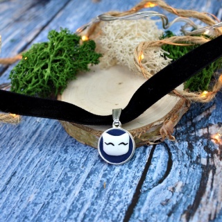 Naszyjnik choker kot